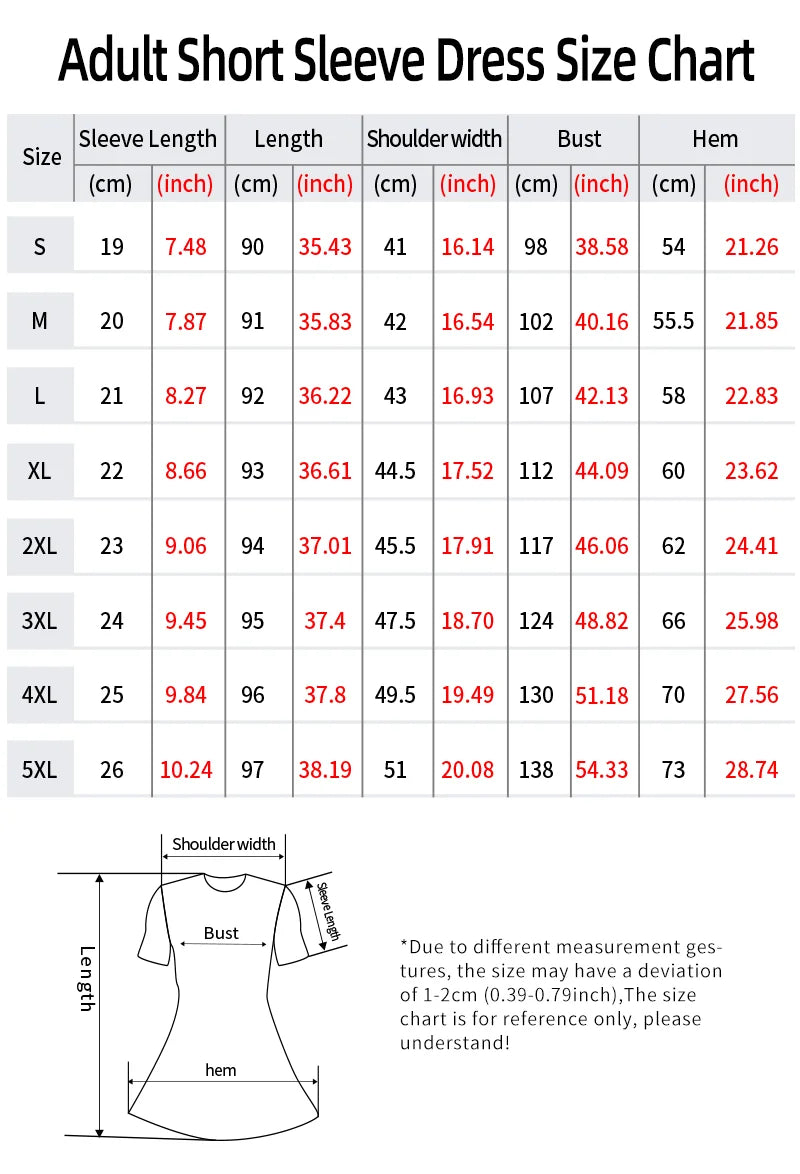 Women's A Line Polyester Christmas Tree Print Short Sleeve