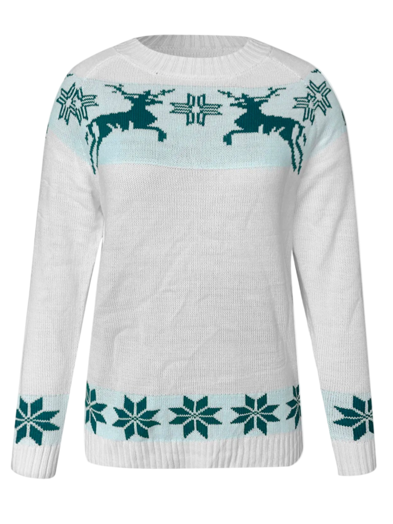 Red Christmas Reindeer Sweater