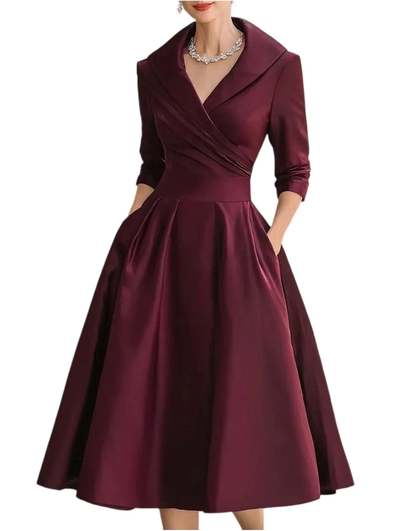 Women's Christmas Elegant Retro Dress