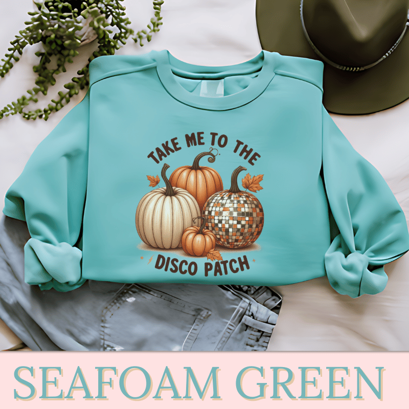 TAKE ME TO THE DISCO PATCH | Women's Fall Sweatshirt