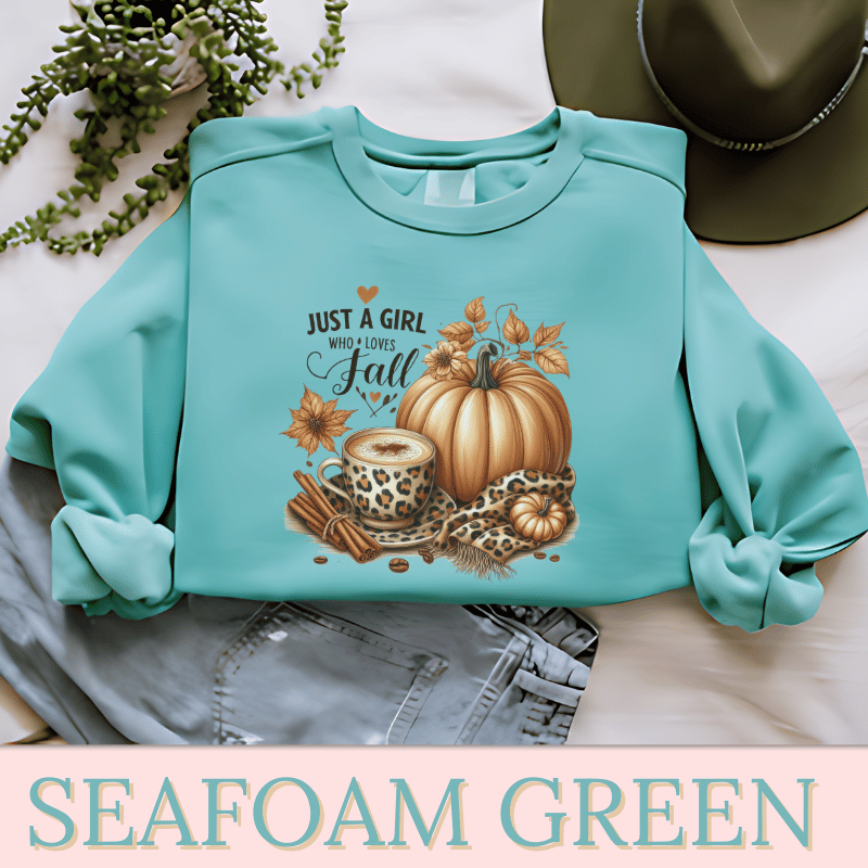 Just A Girl Who Loves Fall 2 | Women's Fall Sweatshirt