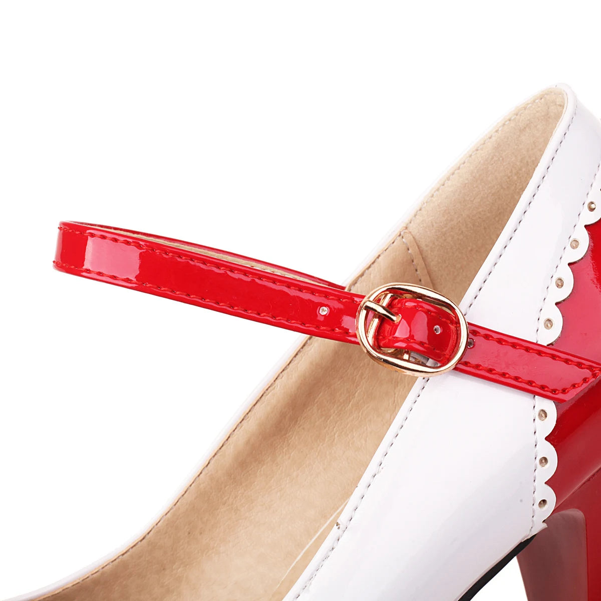 Mary Jane Patent Leather Platform Pumps | Colorful High Heels for Spring & Summer