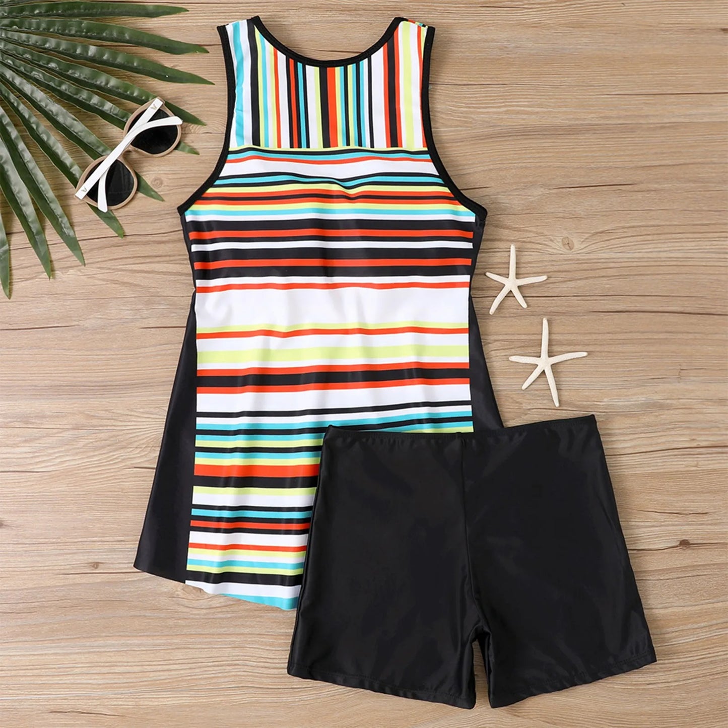 Plus Size Tankini  Swimwear Set