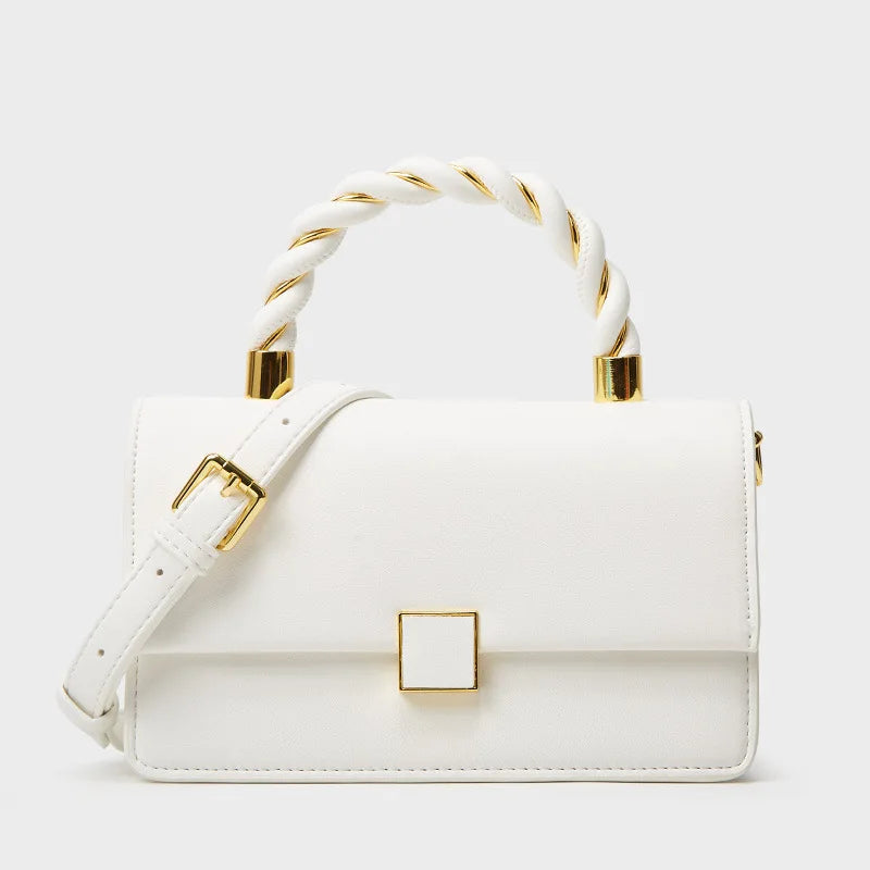 Luxury Leather Crossbody Bag Vintage Classic