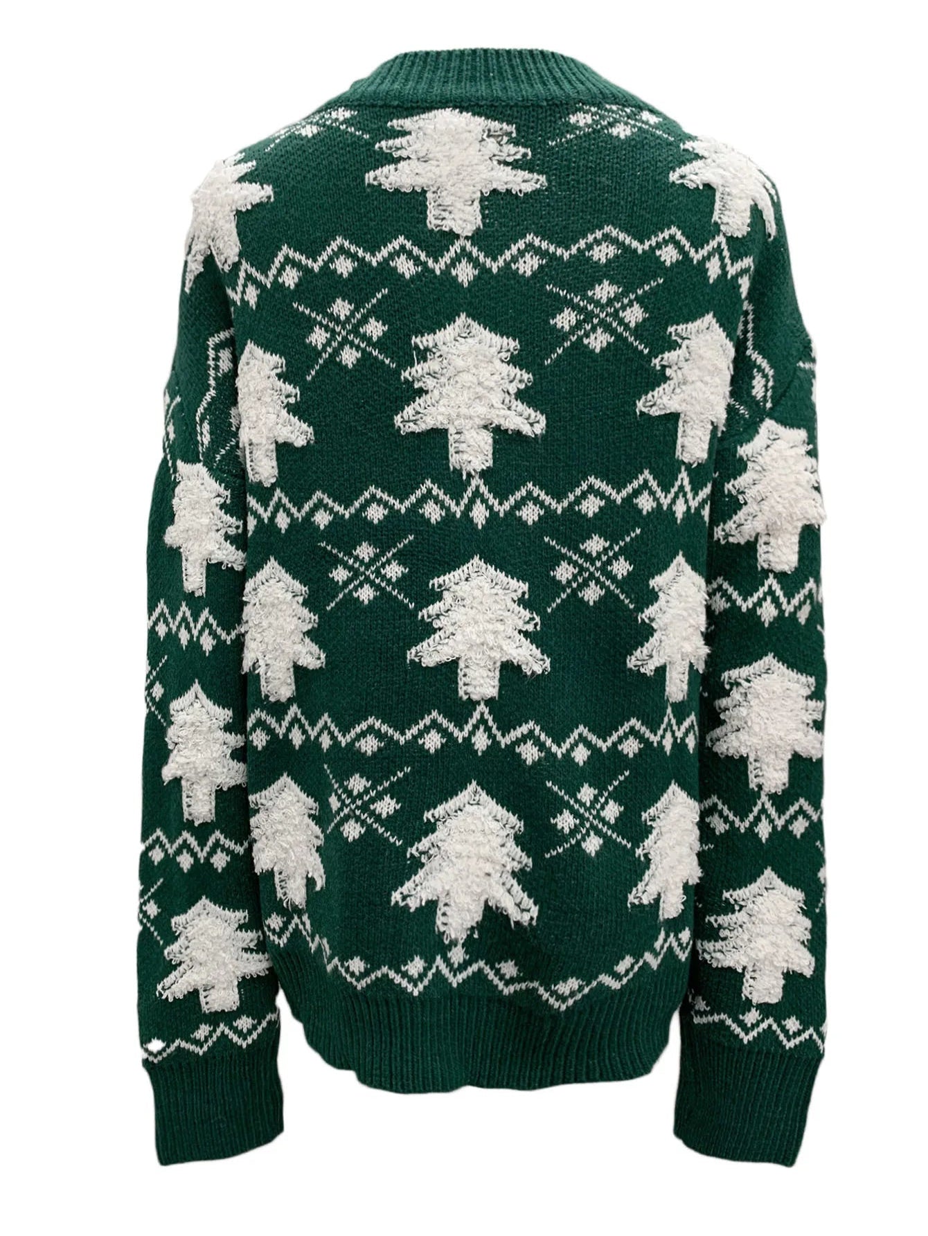 Christmas Sweaters With White Trees