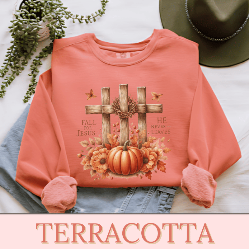 Fall For Jesus | Women's Fall Sweatshirt