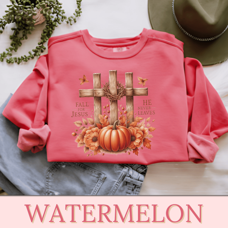 Fall For Jesus | Women's Fall Sweatshirt