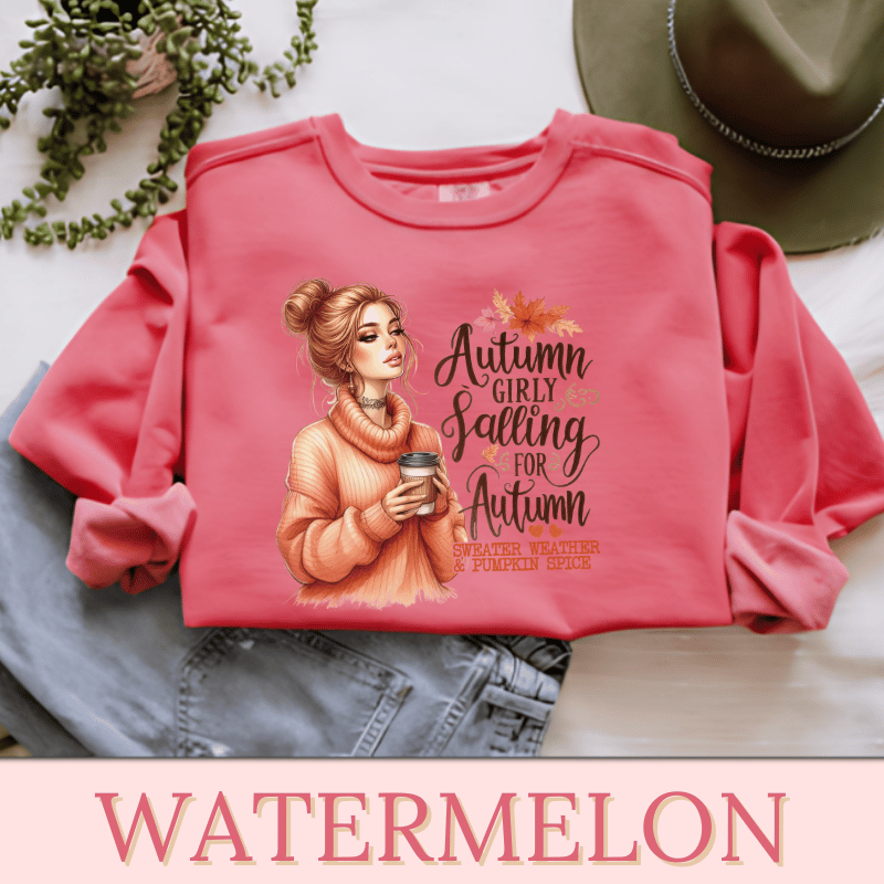 Autumn Girly | Women's Fall Sweatshirt