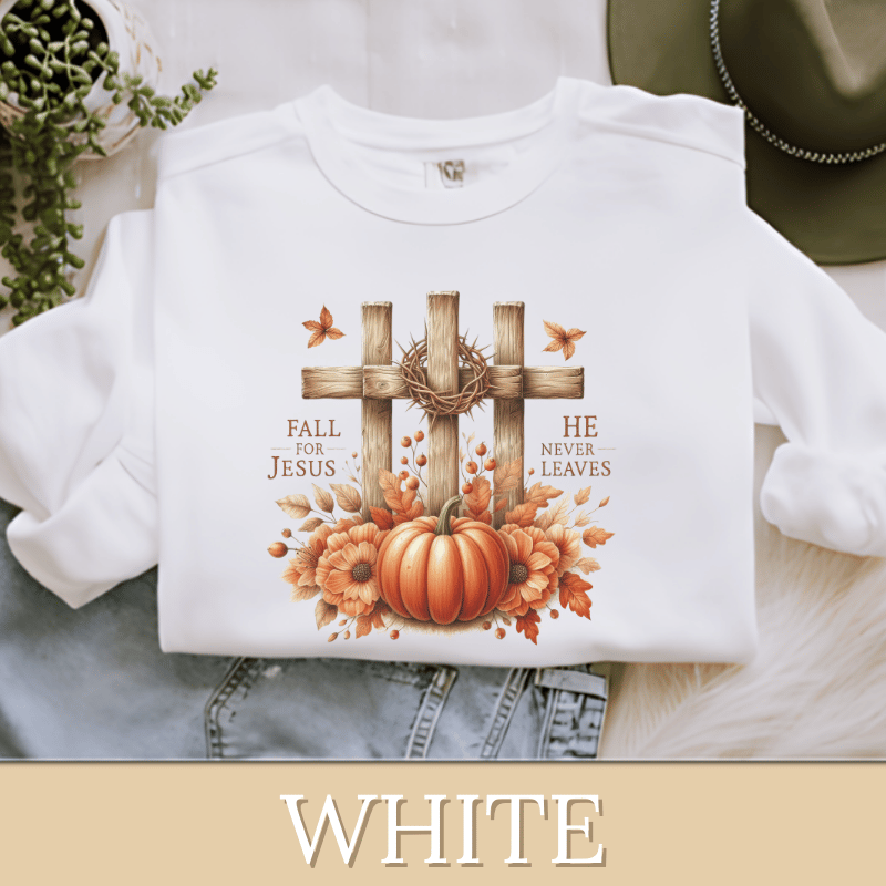 Fall For Jesus | Women's Fall Sweatshirt